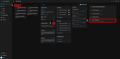 Create Automation 1/2