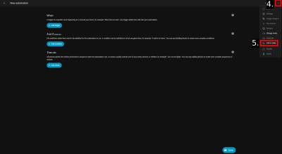 Create Automation 1/2