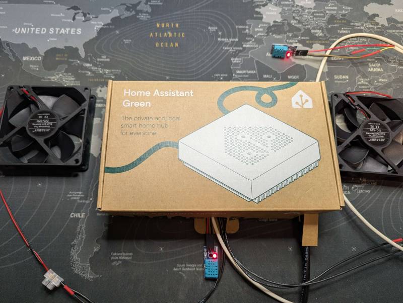 Image of greenhouse electronics enclosure closed. Source: Own image.